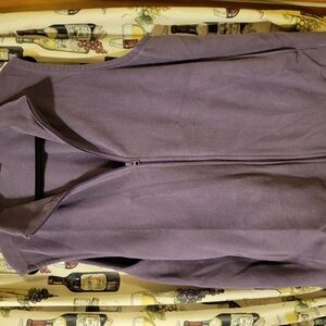 Purple Sleeveless Vest